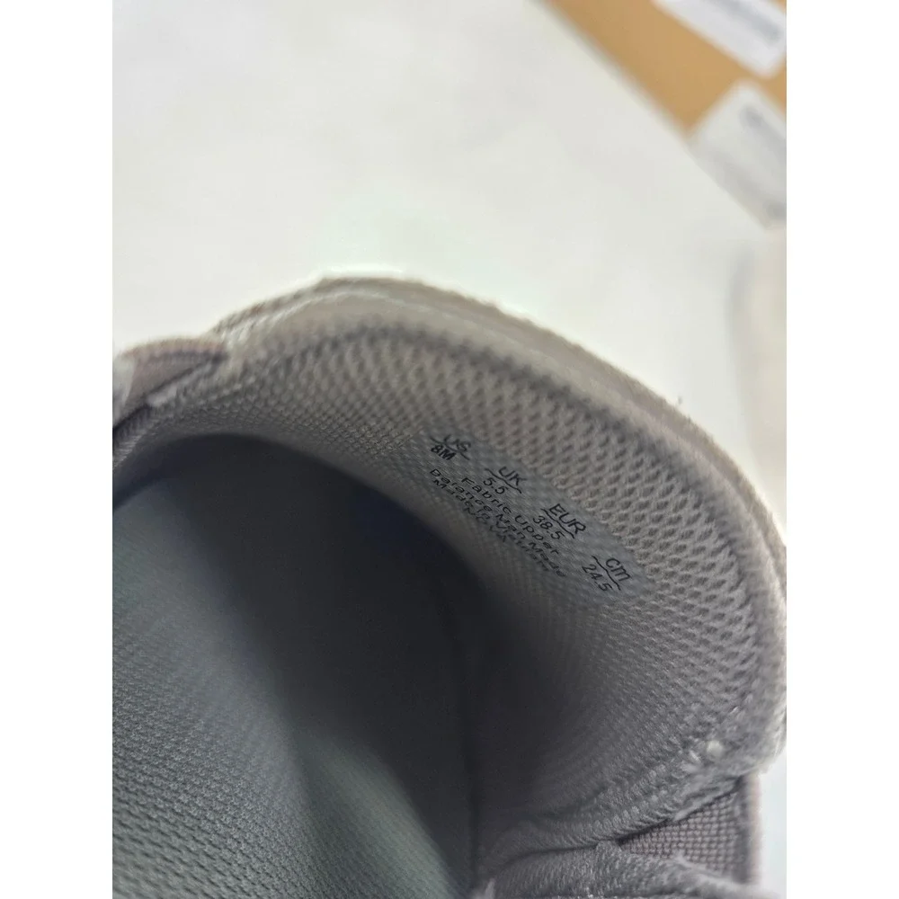Dr. Scholl's Nova Slip On Sneakers Womens Size 8 Soft Grey Perforated - New